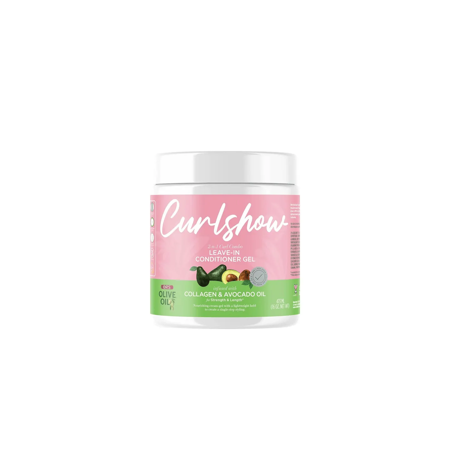 Leave-in conditioner ORS Curlshow gel hydratant cheveux bou-clés 473ml