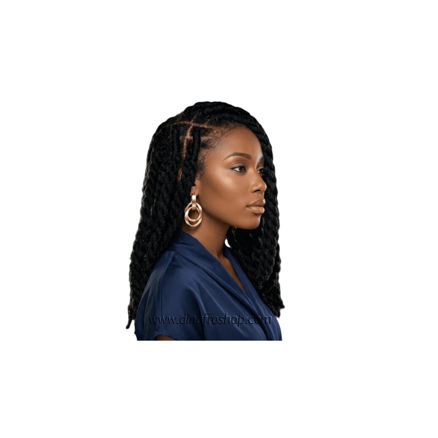 Laine Brésilienne Tresses Afro – Jumbo Braids, Vanilles, Faux Locs, Twists