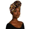 Bonnet turban en tissu africain Ankara déjà noué