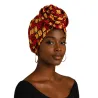 Bonnet en tissu africain pré-noué
