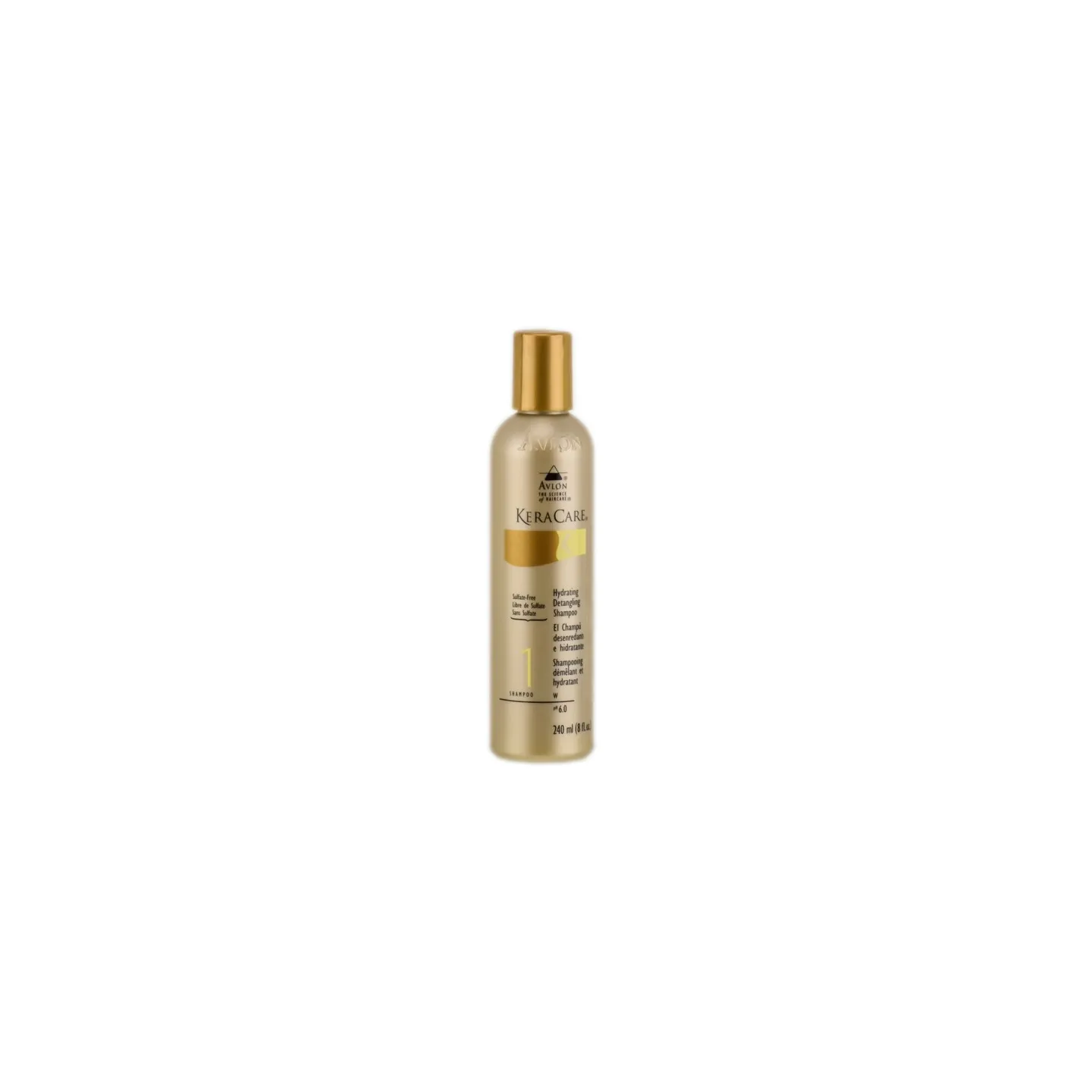 Keracare Hydrating detangling shampoo( Shampoing hydratant démêlant sans sulfate) 240ml 