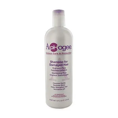 Aphogee Shampoo for Damaged Hair (shampooing pour cheveux abimés) 473 ml