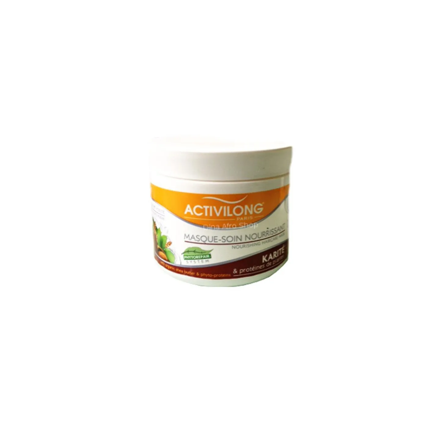 Masque-Soin Nourrissant au Beurre de Karité Bio & Protéines de Plantes Activilong 200 ml