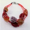 Bracelet verre et silicone