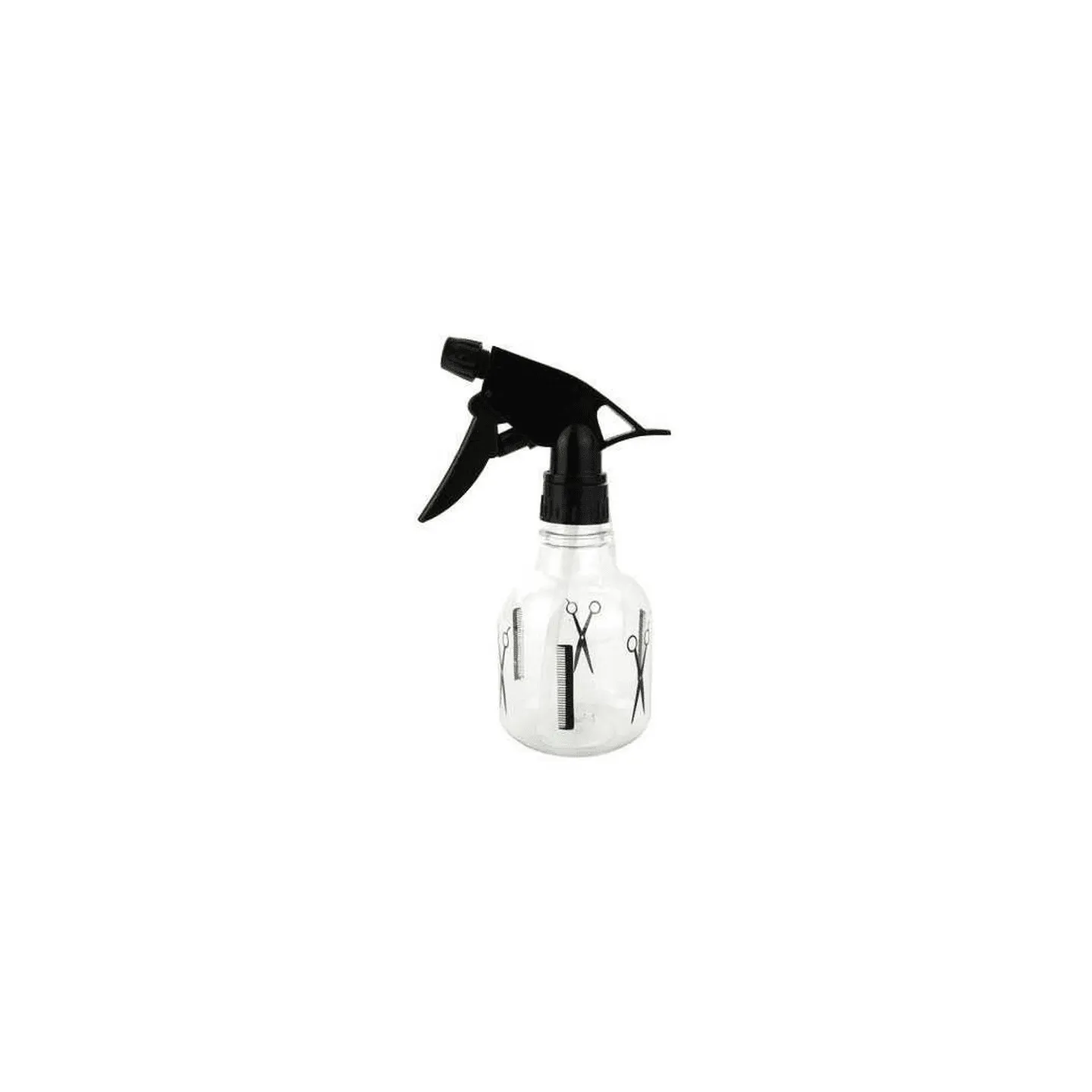 Vaporisateur Cheveux transparent (motif peignes & ciseaux) 250 ml