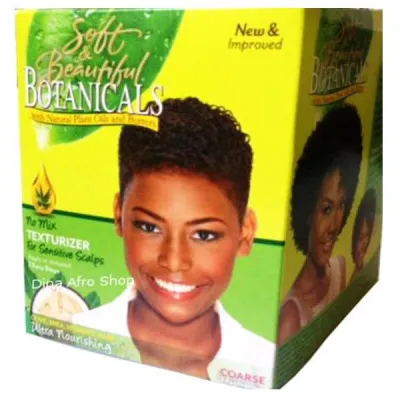 Kit Botanical Texturizer Coarse Hair  de Soft & Beautiful