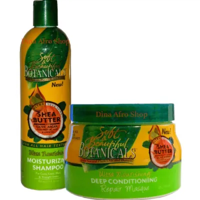 Duo réparateur cheveux secs Botanicals Soft & Beautiful