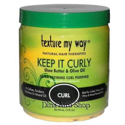Keep It Curly Ultra-Defining Curl Pudding (crème définissante de boucle) Texture My Way 444 ml