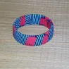 Bracelet en tissu wax