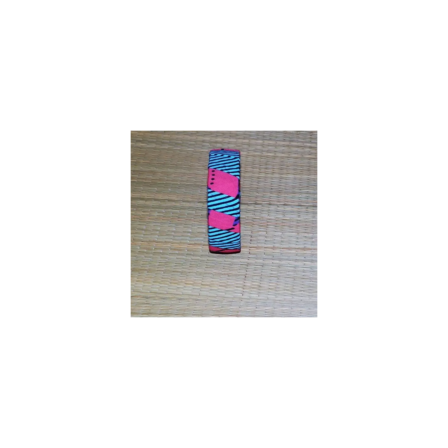 Bracelet en tissu wax