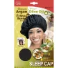 Bonnet de nuit en satin à l'huile d'argan