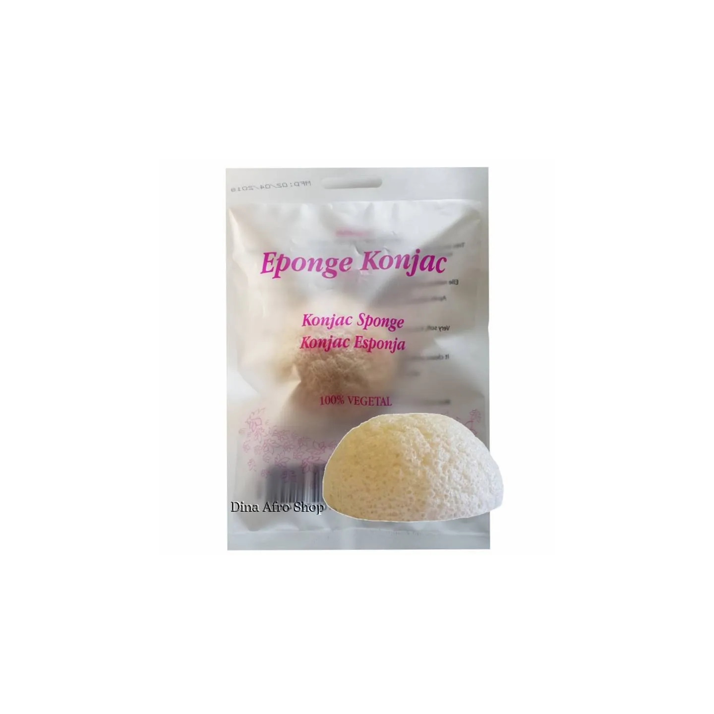 Éponge Konjac pour visage