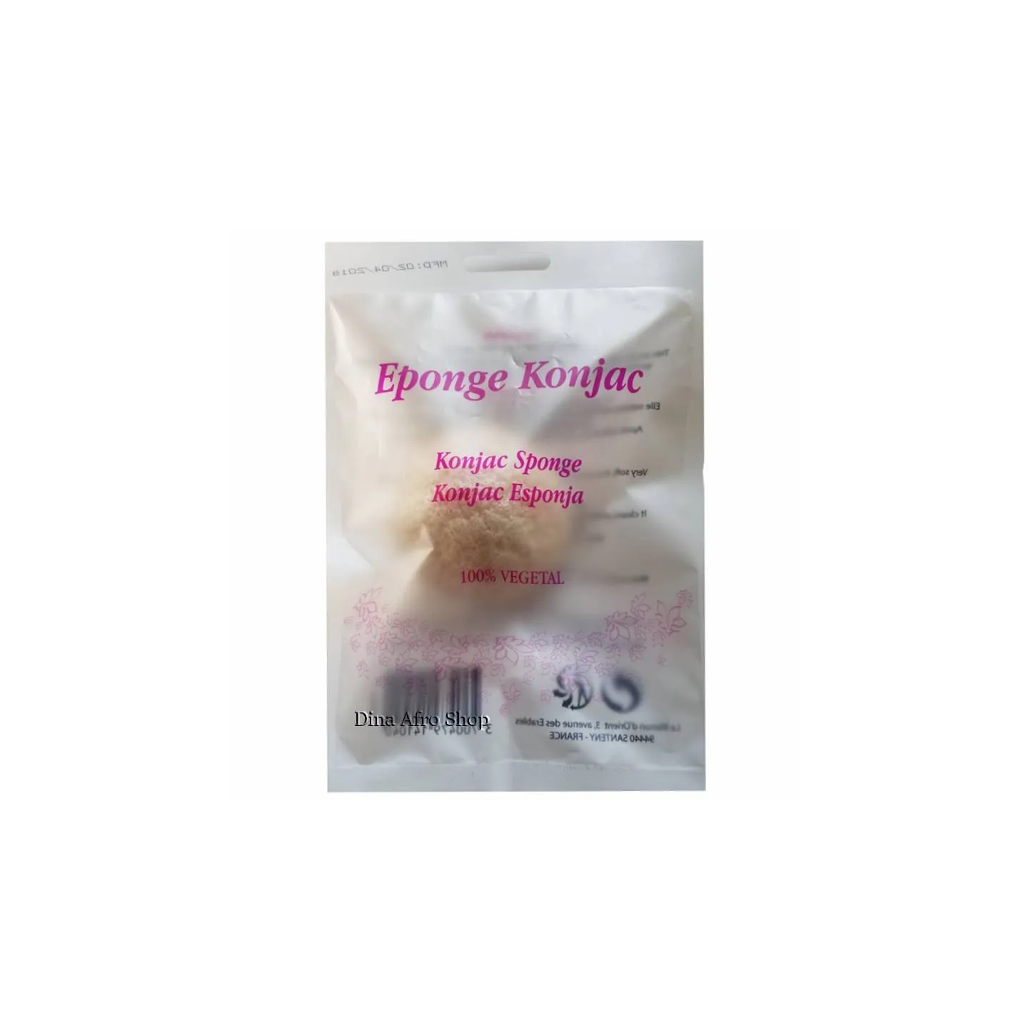 Éponge Konjac pour visage