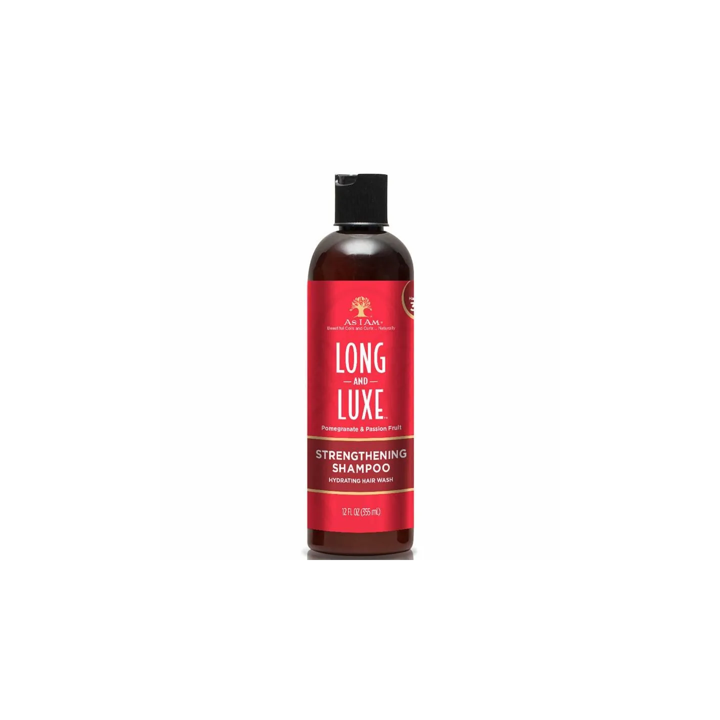 AS I AM  Long and Luxe Strengthening Shampoo (Shampooing Fortifiant) 355 ml