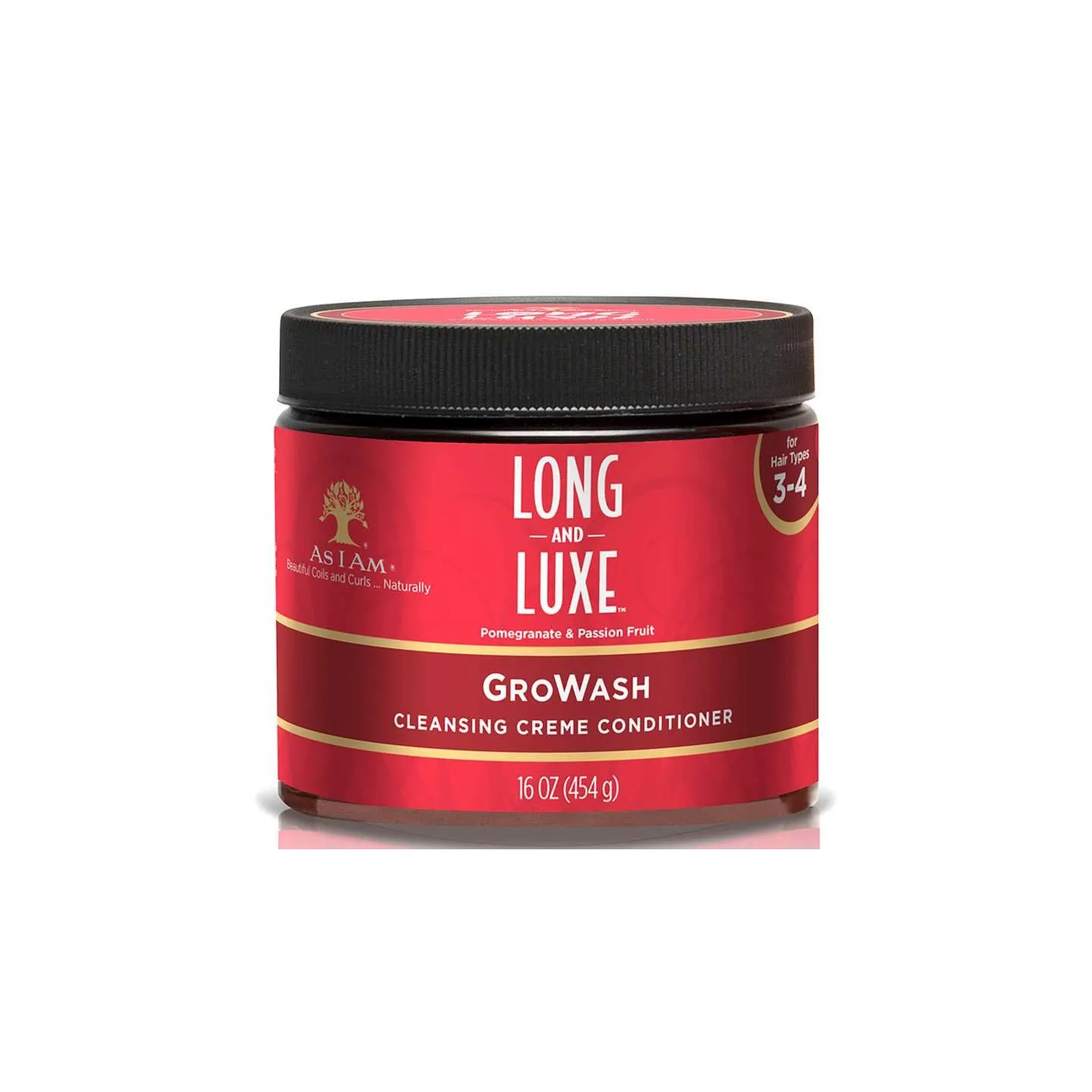 AS I AM  Long and Luxe GroWash Conditioner (Crème conditionneur lavante) 454g