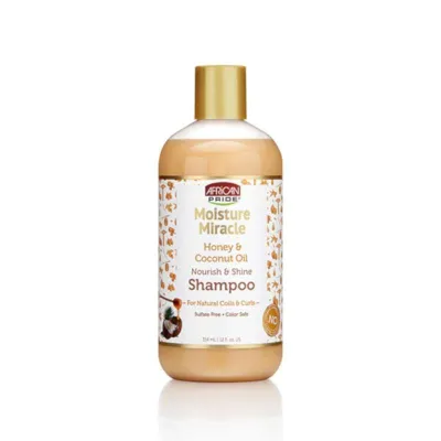 Moisture Miracle Honey & Coconut Oil Shampoo (Shampooing au miel & à l'huile de Coco) African Pride