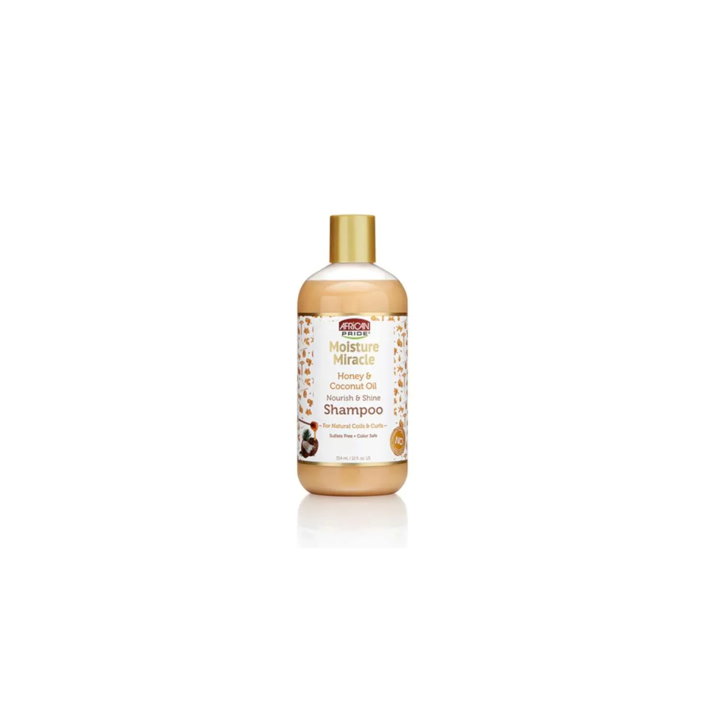 Moisture Miracle Honey & Coconut Oil Shampoo (Shampooing au miel & à l'huile de Coco) African Pride