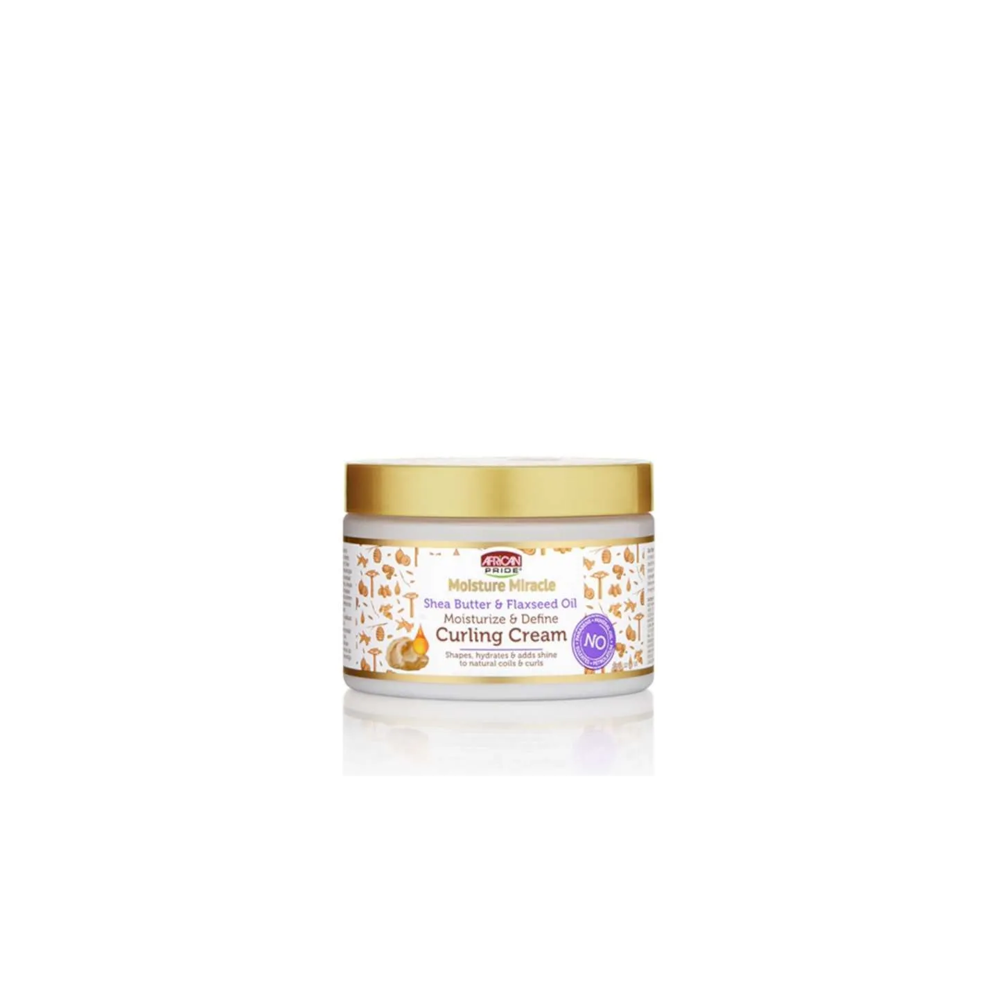 Moisture Miracle Shea Butter & Flaxseed Oil Curling Cream (Crème activatrice de boucle) African Pride