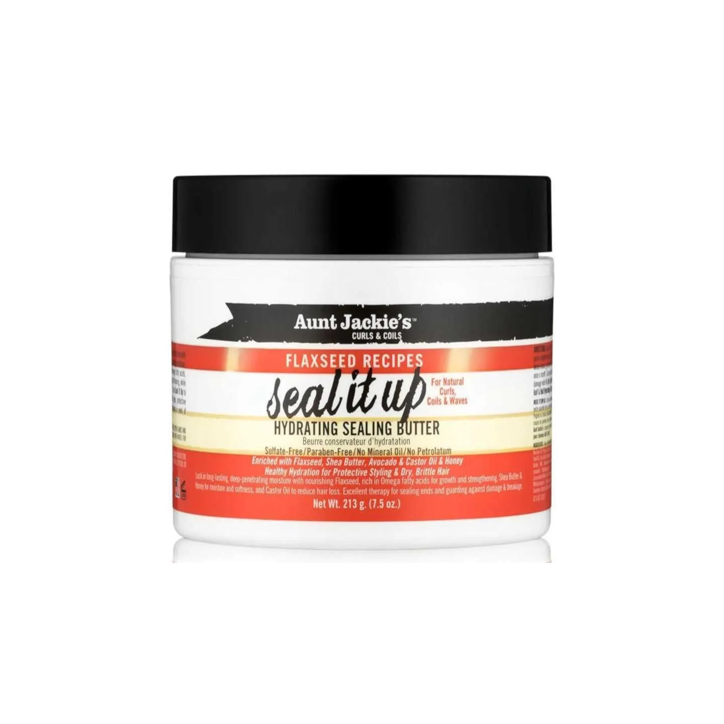 Seal It Up hydrating sealing butter (Beurre hydratant) Aunt Jackie's 213 g