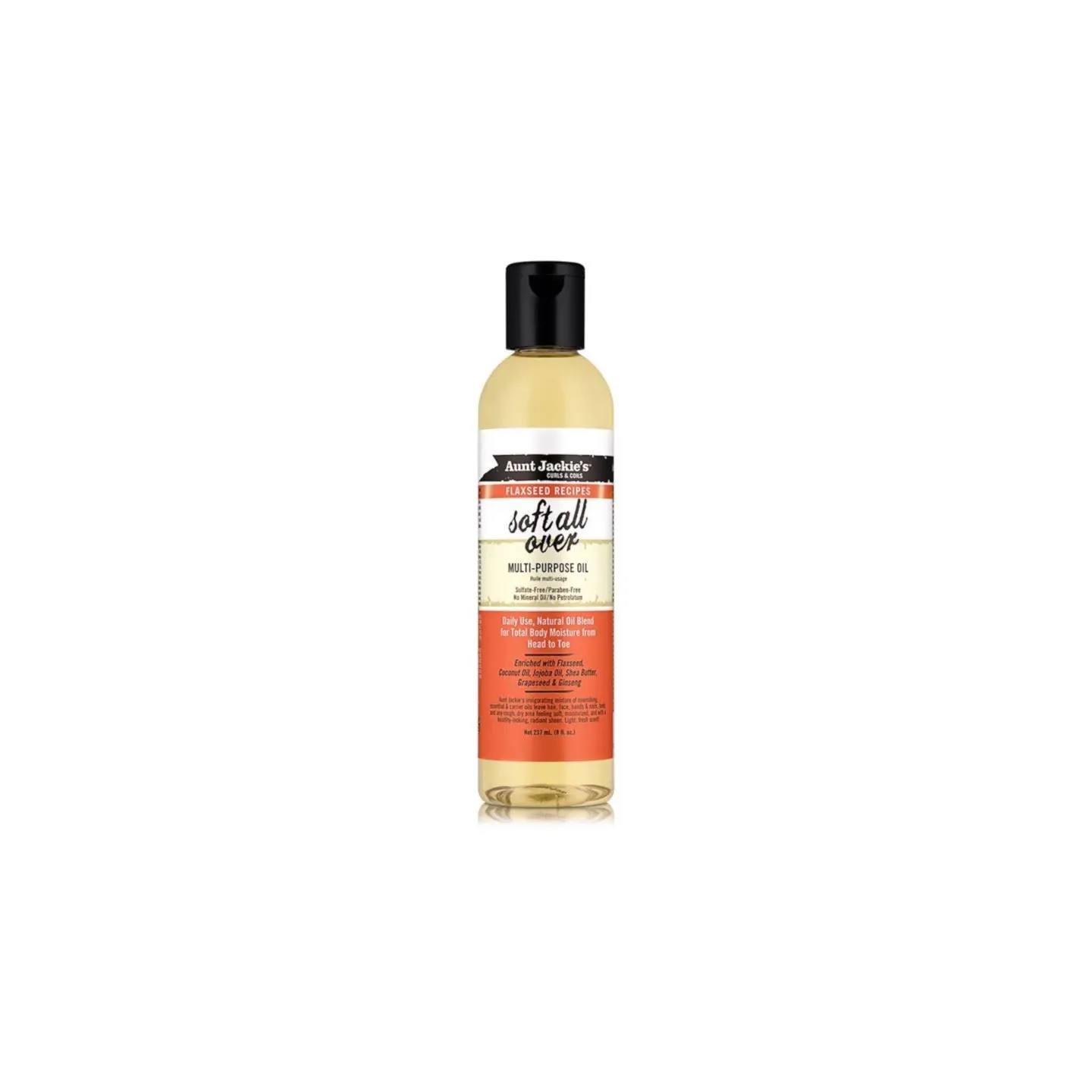 Soft All Over Multi Perpose Oil ( Huile Multi-usage) Aunt Jackie's