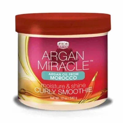 Argan Miracle Curly Smoothie crème définissante de boucle African Pride 340g