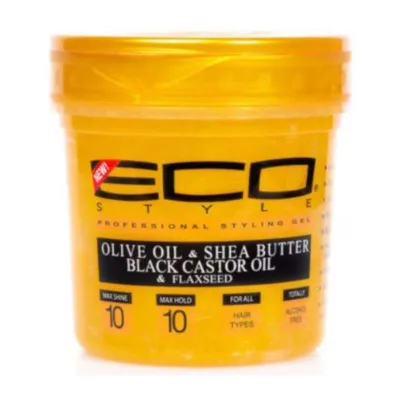 Gel Eco Styler Gold Olive, Karité, Ricin et Lin 473ml