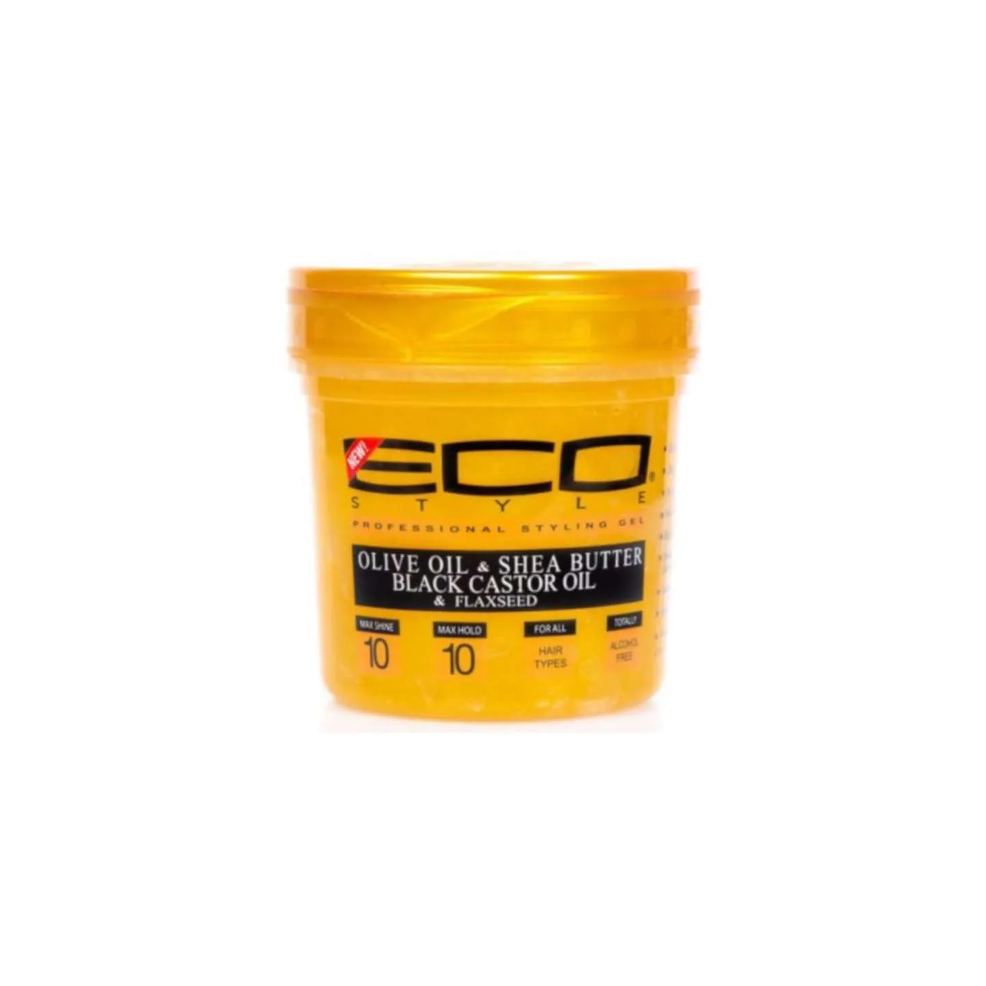 Gel Eco Styler Gold Olive, Karité, Ricin et Lin 473ml