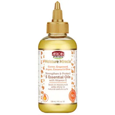 Moisture Miracle 5 huiles essentielles African Pride 118ml