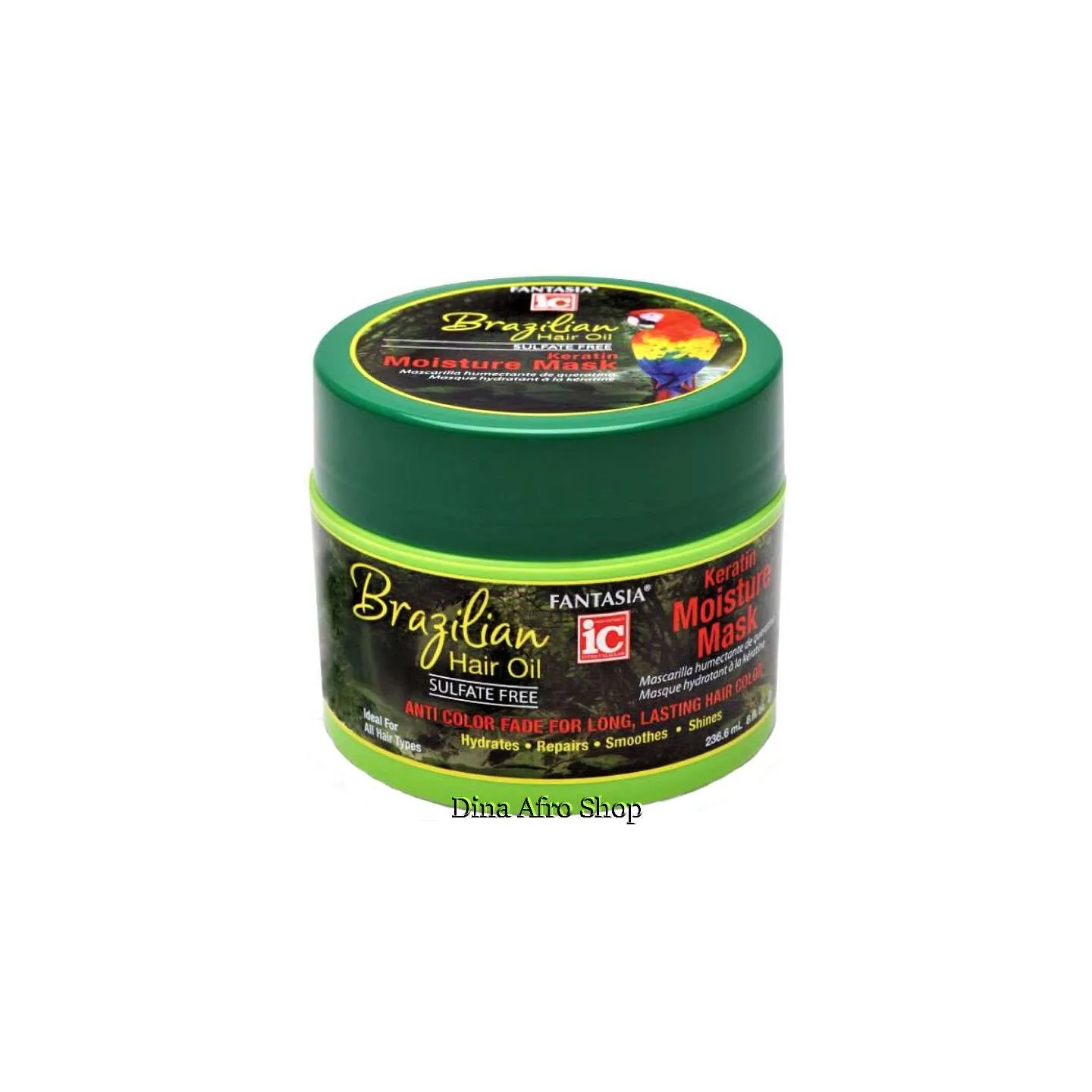 Brazilian Hair Oil Keratin Treatment Mask ( Traitement Keratine brésilienne) 236.6 ml