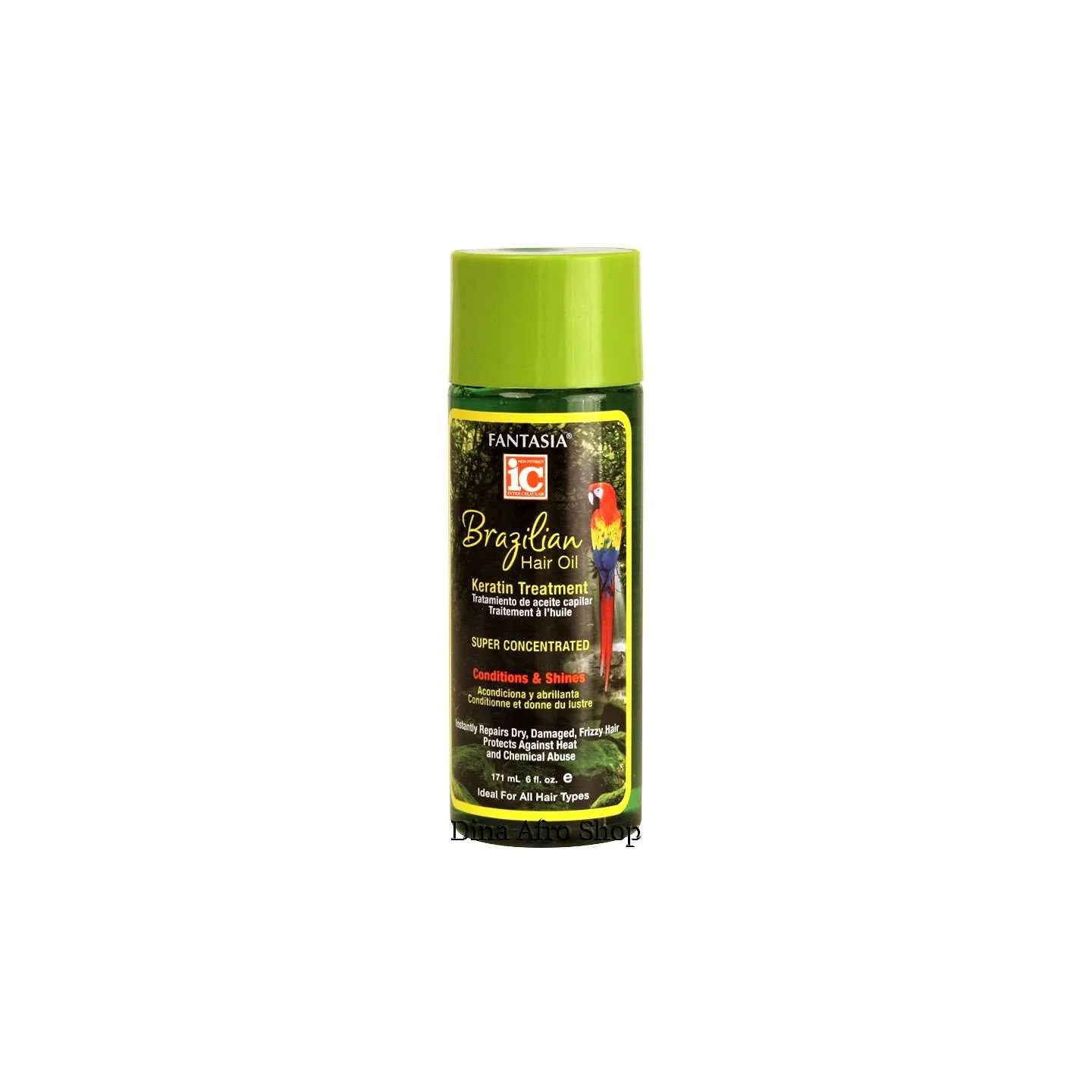 Brazilian Hair Oil Keratin Treatment (Huile de Kératine brésilienne) 176 ml