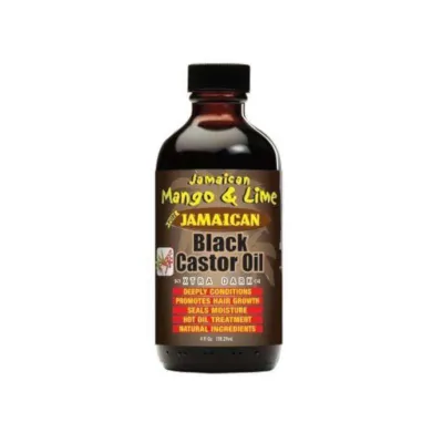 Black Castor Oil Extra Dark ( Huile de Ricin) Jamaican Mango and Lime 118 ml
