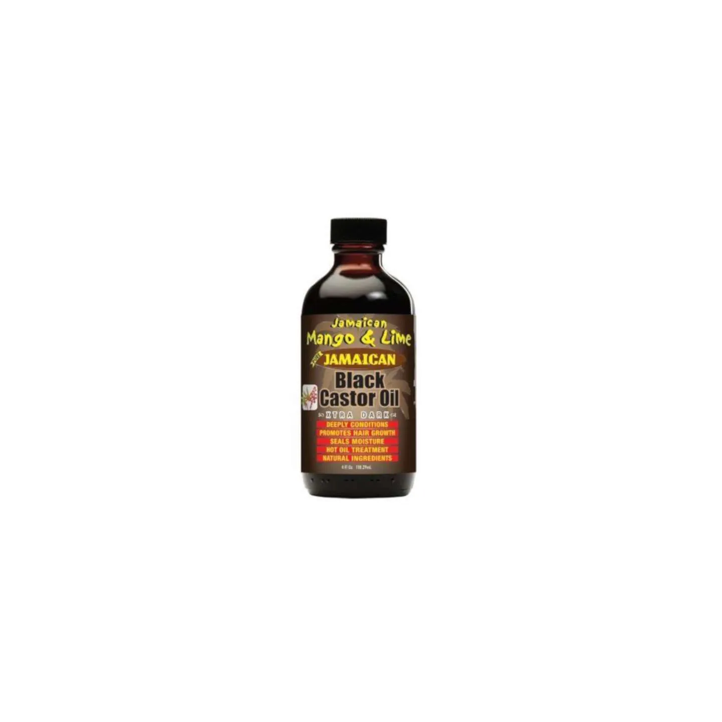 Black Castor Oil Extra Dark ( Huile de Ricin) Jamaican Mango and Lime 118 ml